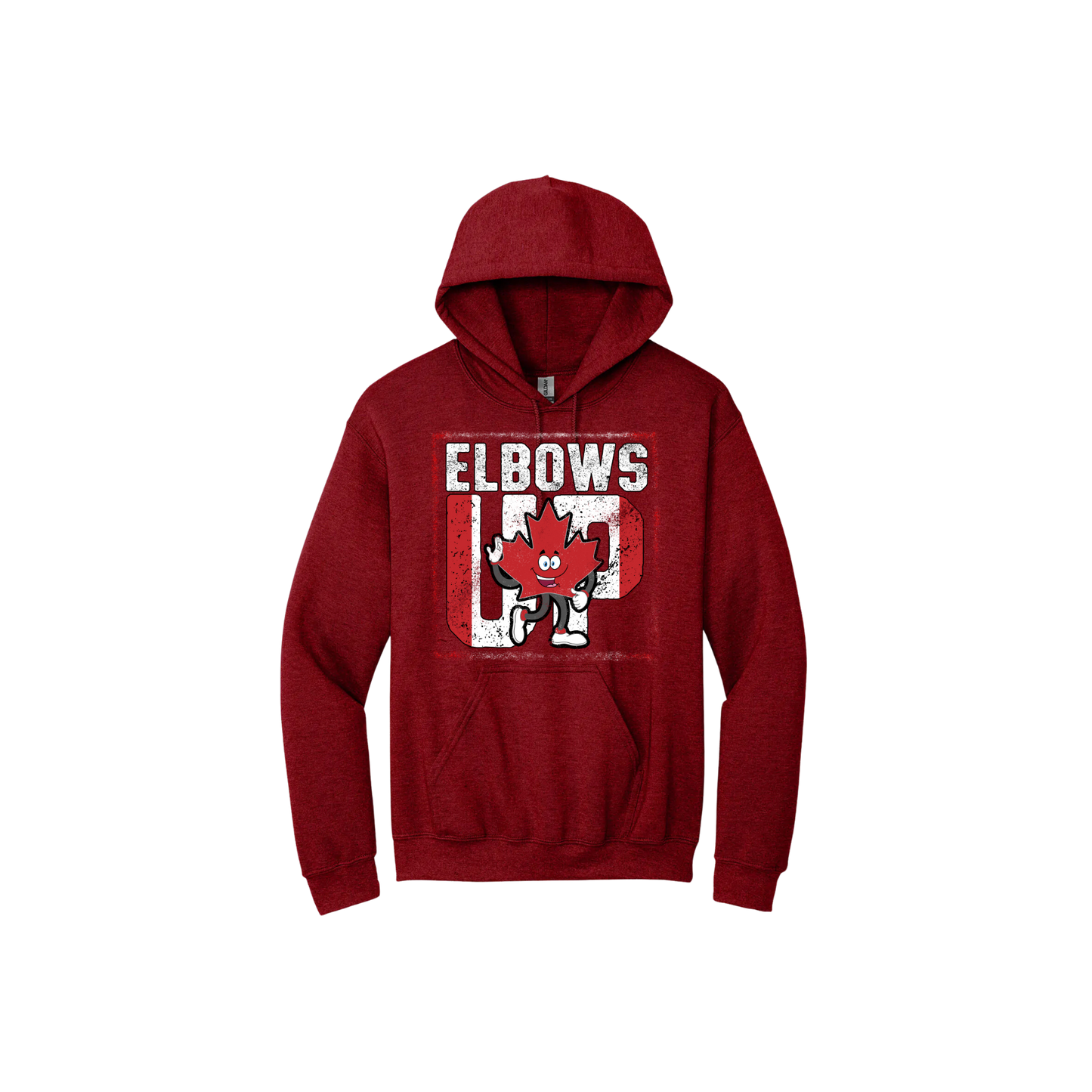 "Elbows Up" Mascot Unisex Hoodie