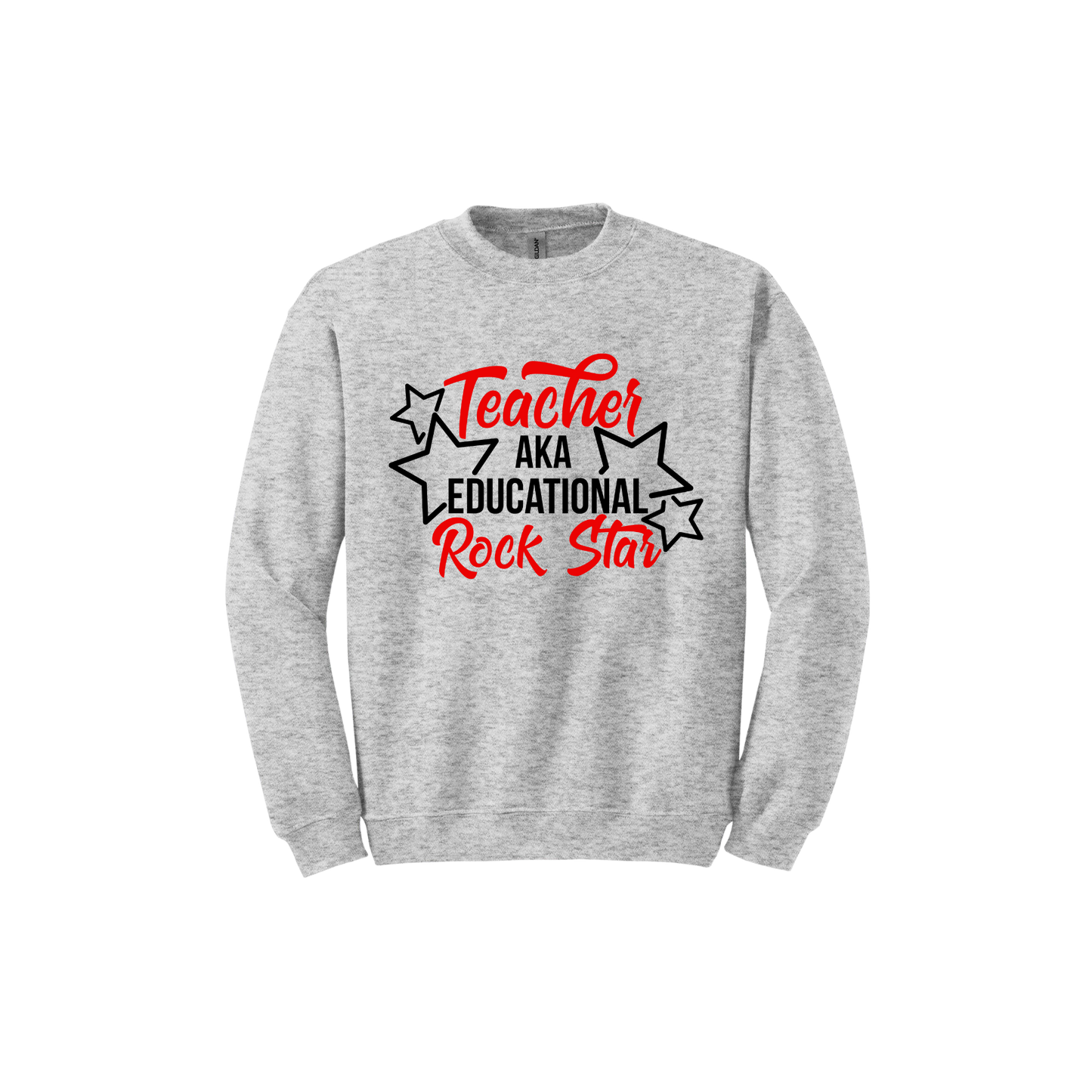 "Rock Star" Teachers Unisex Sweatshirt