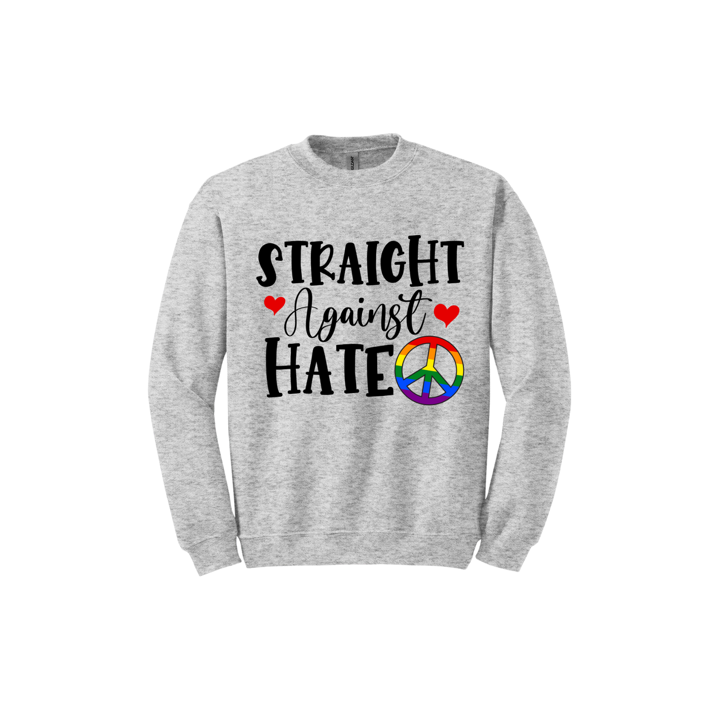 "Straight Against Hate" Unisex Sweatshirt