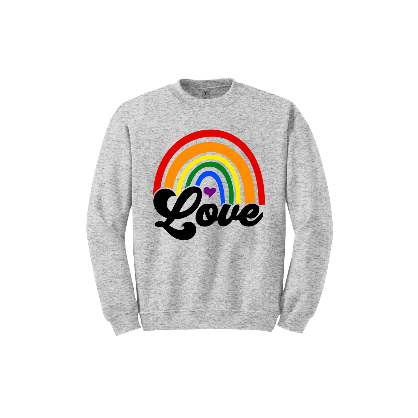 "Love" Pride Unisex Sweatshirt