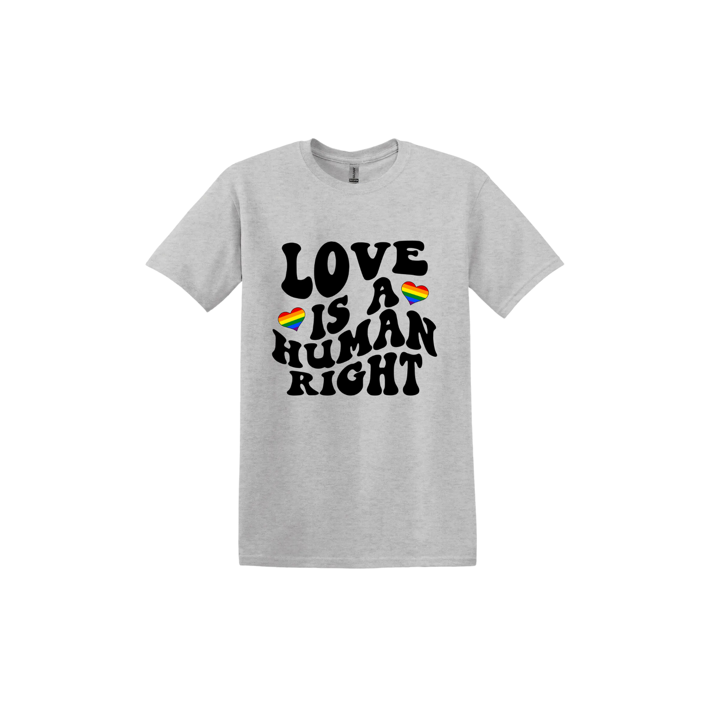"Love is a Human Right" Unisex T-Shirt