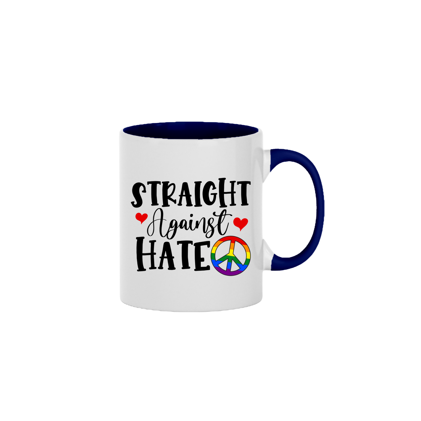 "Straight Against Hate" Mug