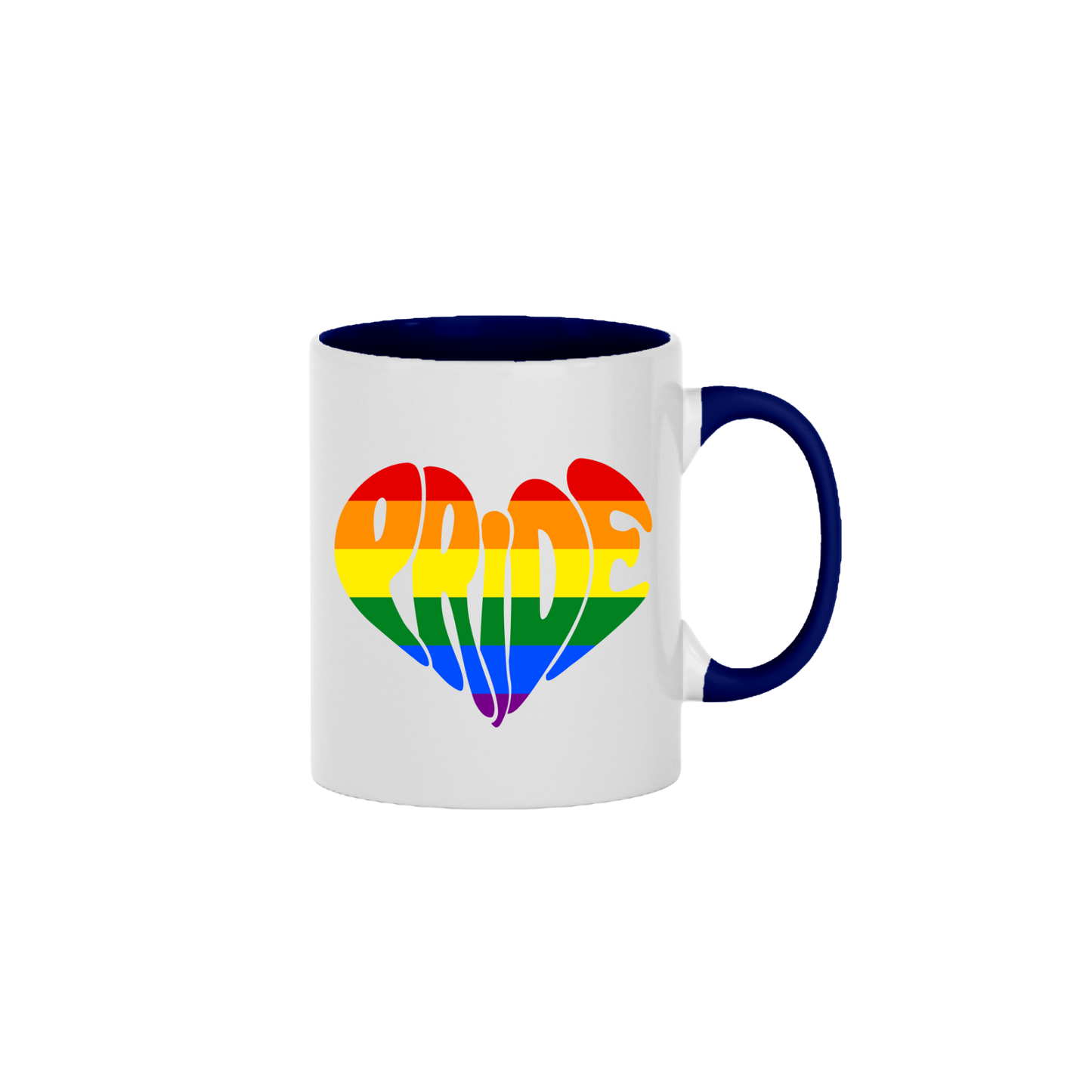 "Pride" Heart Mug