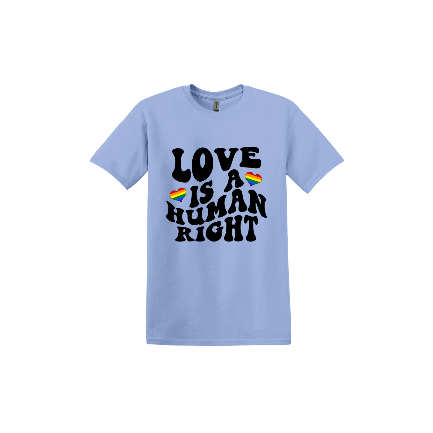 "Love is a Human Right" Unisex T-Shirt