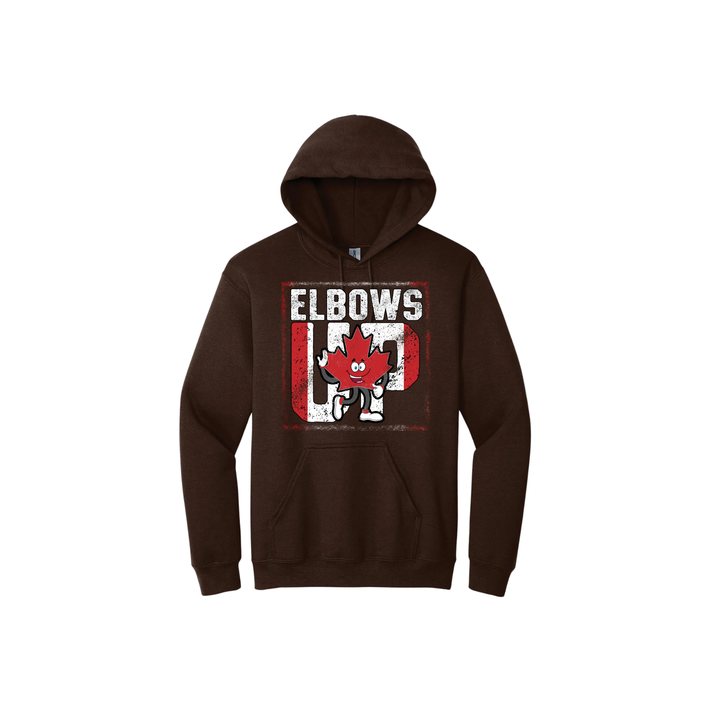 "Elbows Up" Mascot Unisex Hoodie