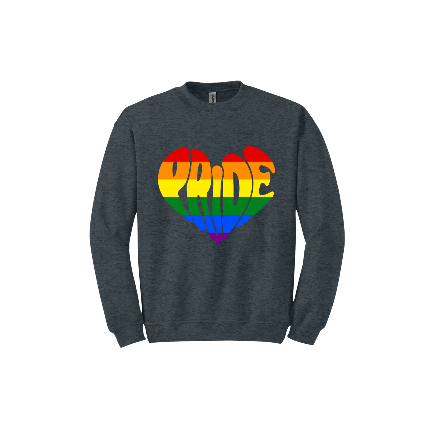 "Pride" Heart Unisex Sweatshirt