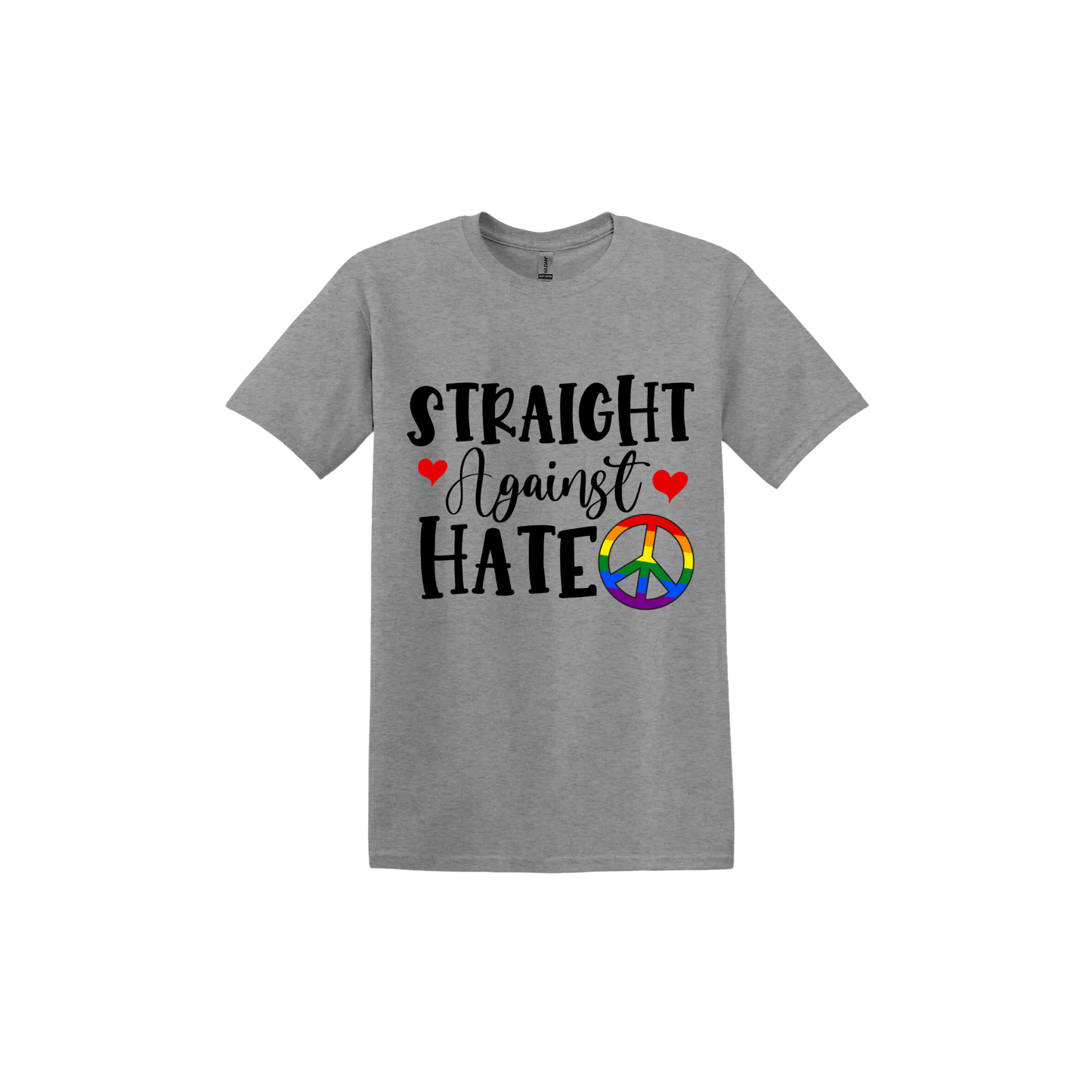 "Straight Against Hate" Unisex T-Shirt