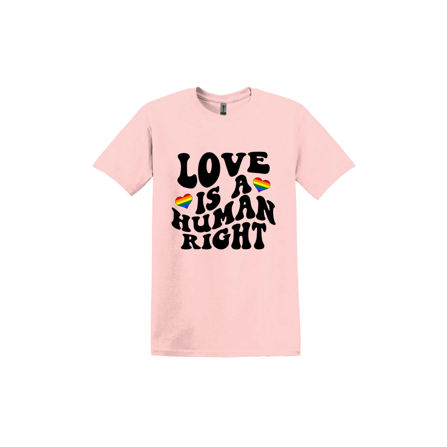 "Love is a Human Right" Unisex T-Shirt