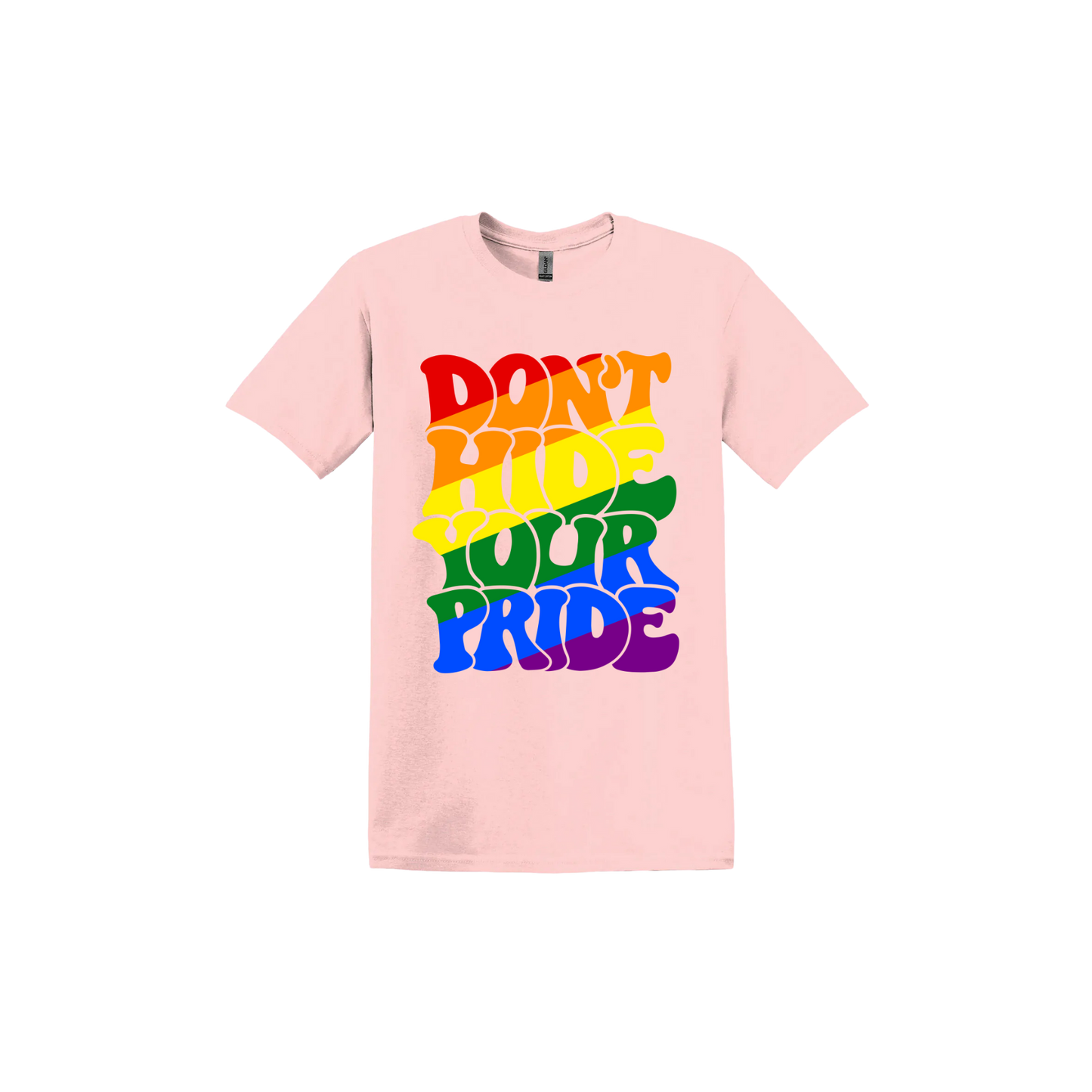 "Don't Hide Your Pride" Unisex T-Shirt