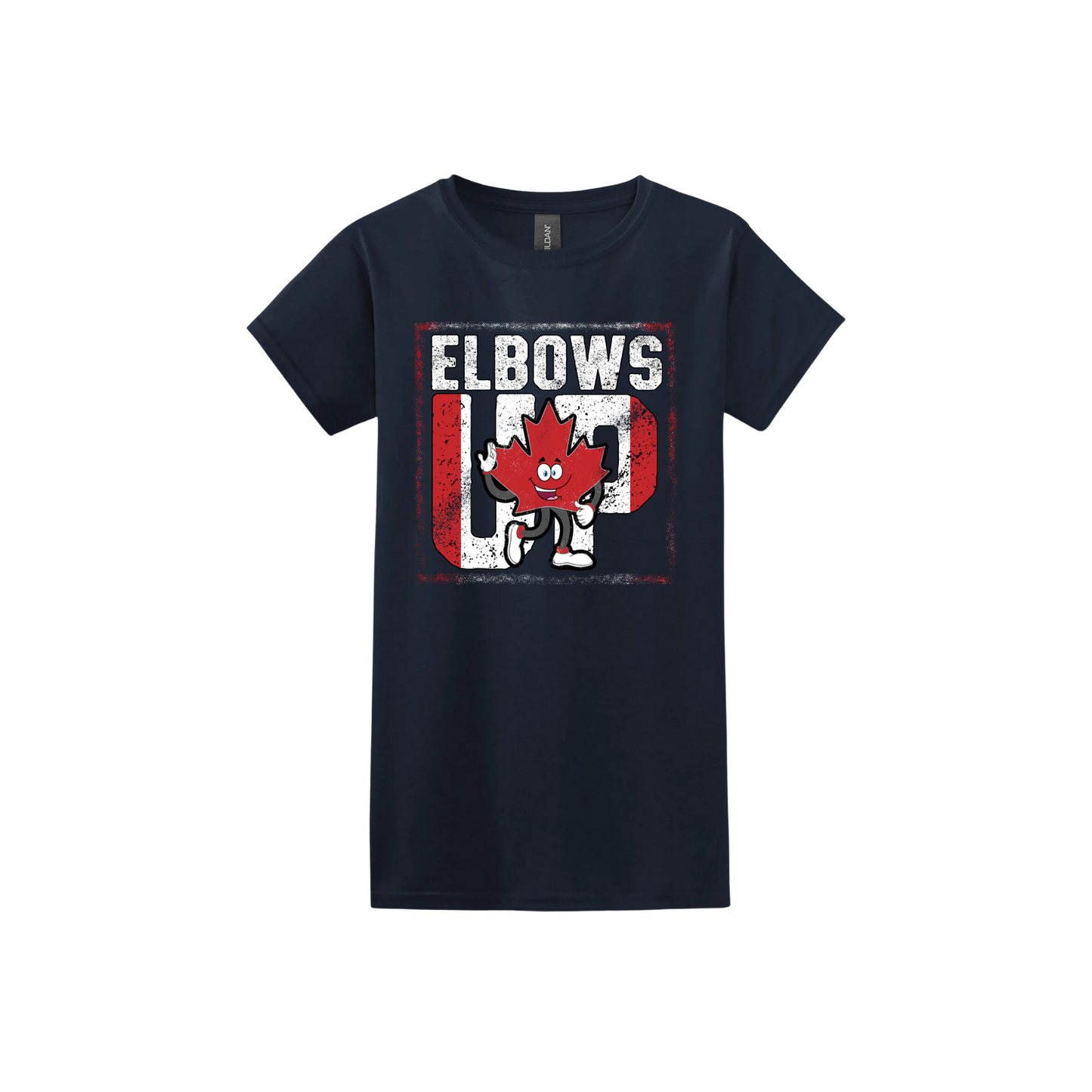 "Elbows Up" Mascot Women's T-Shirt