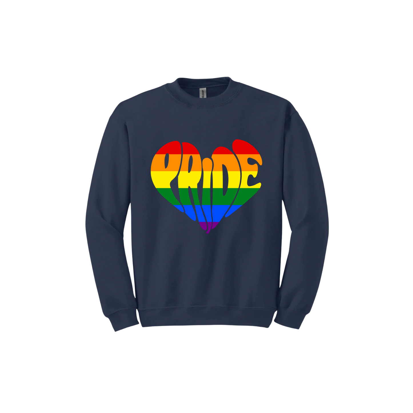 "Pride" Heart Unisex Sweatshirt