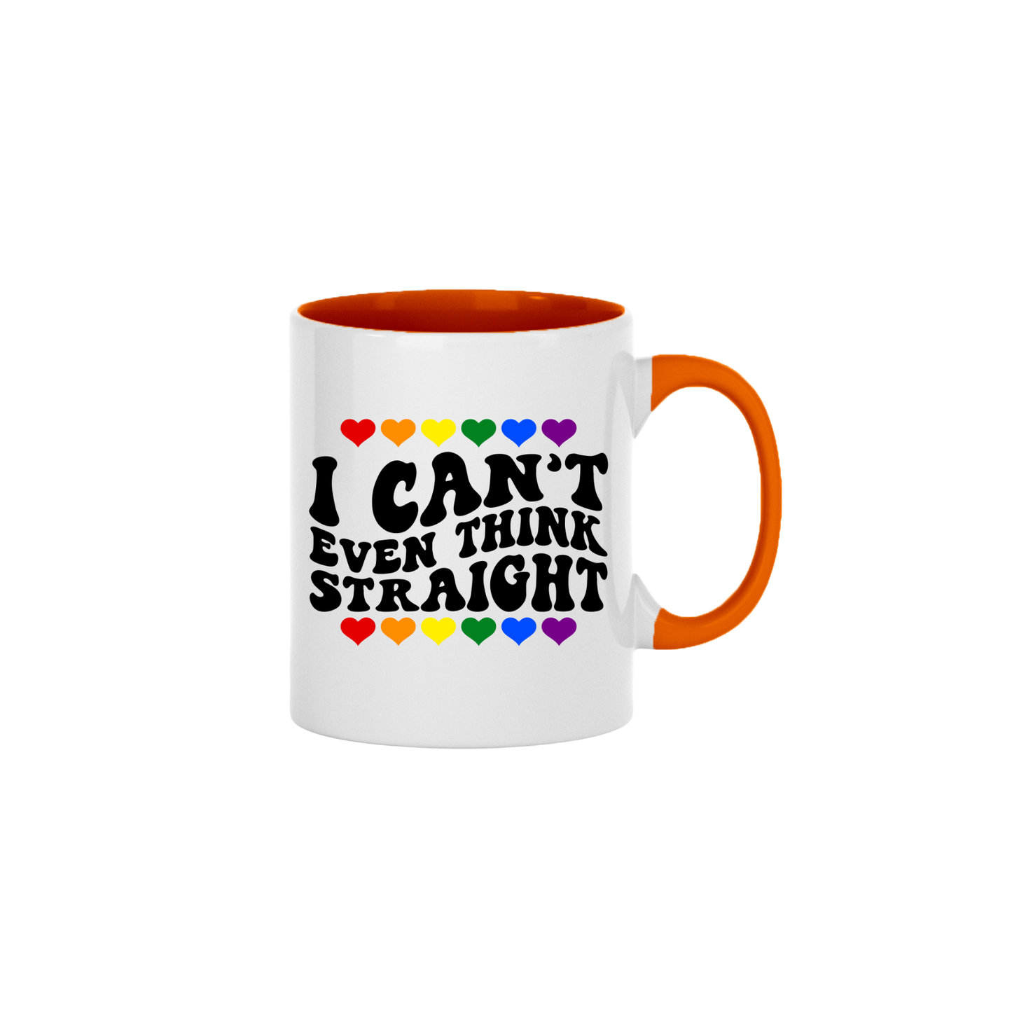 "I Can't Even Think Straight" Pride Mug