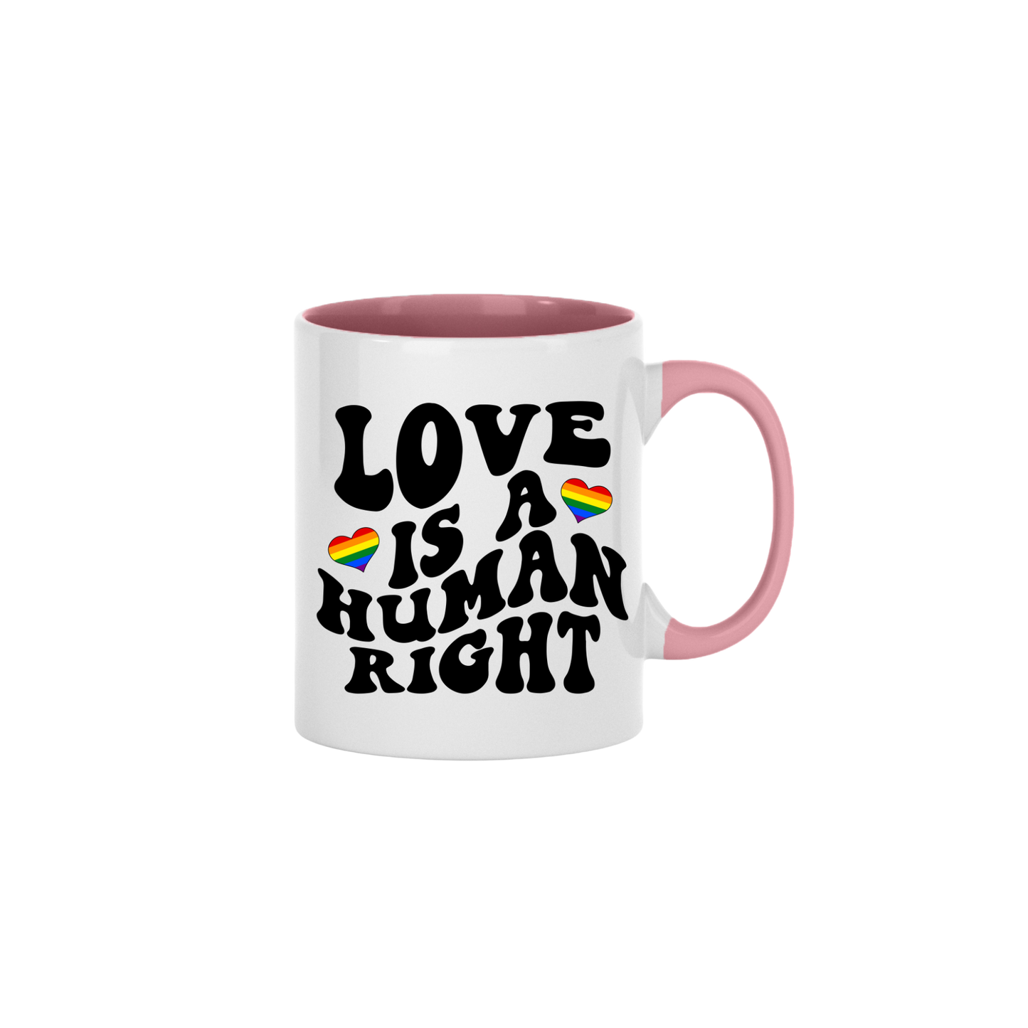 "Love is a Human Right" Mug