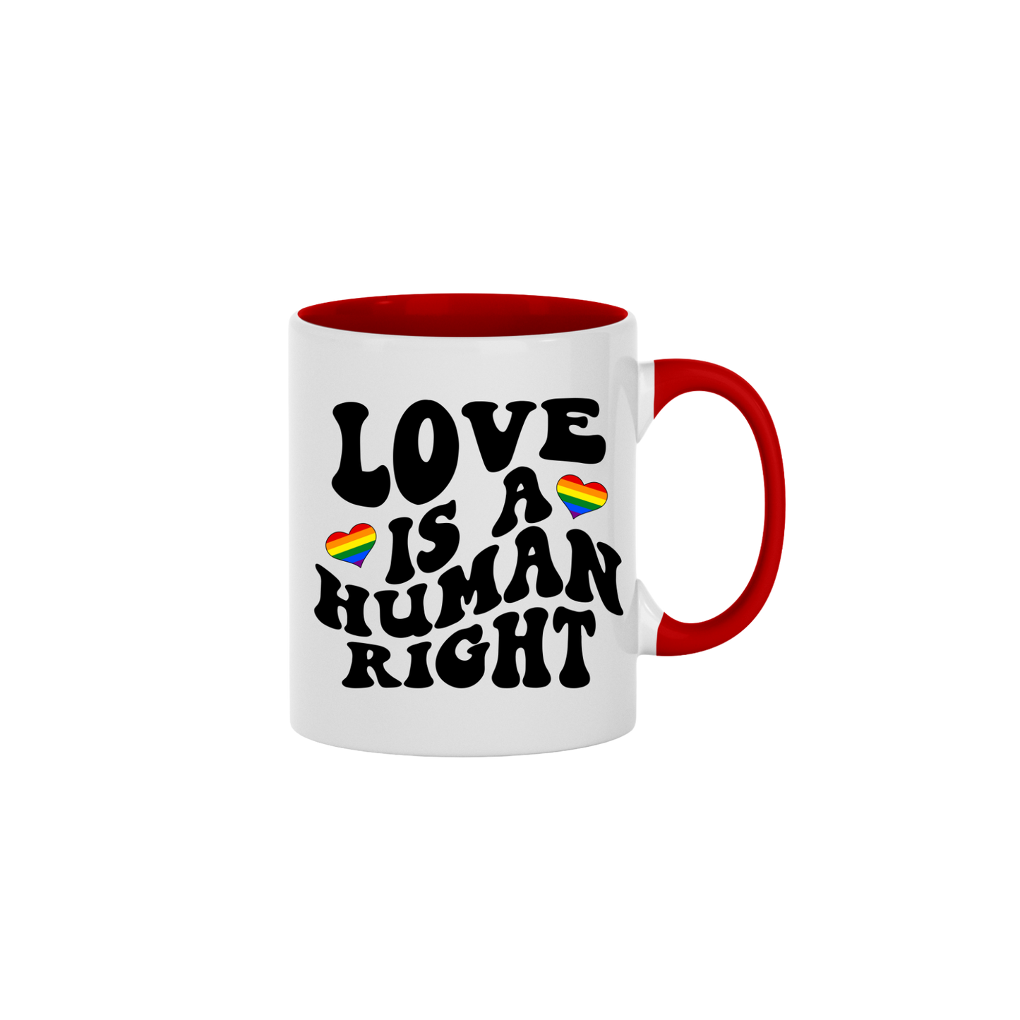 "Love is a Human Right" Mug