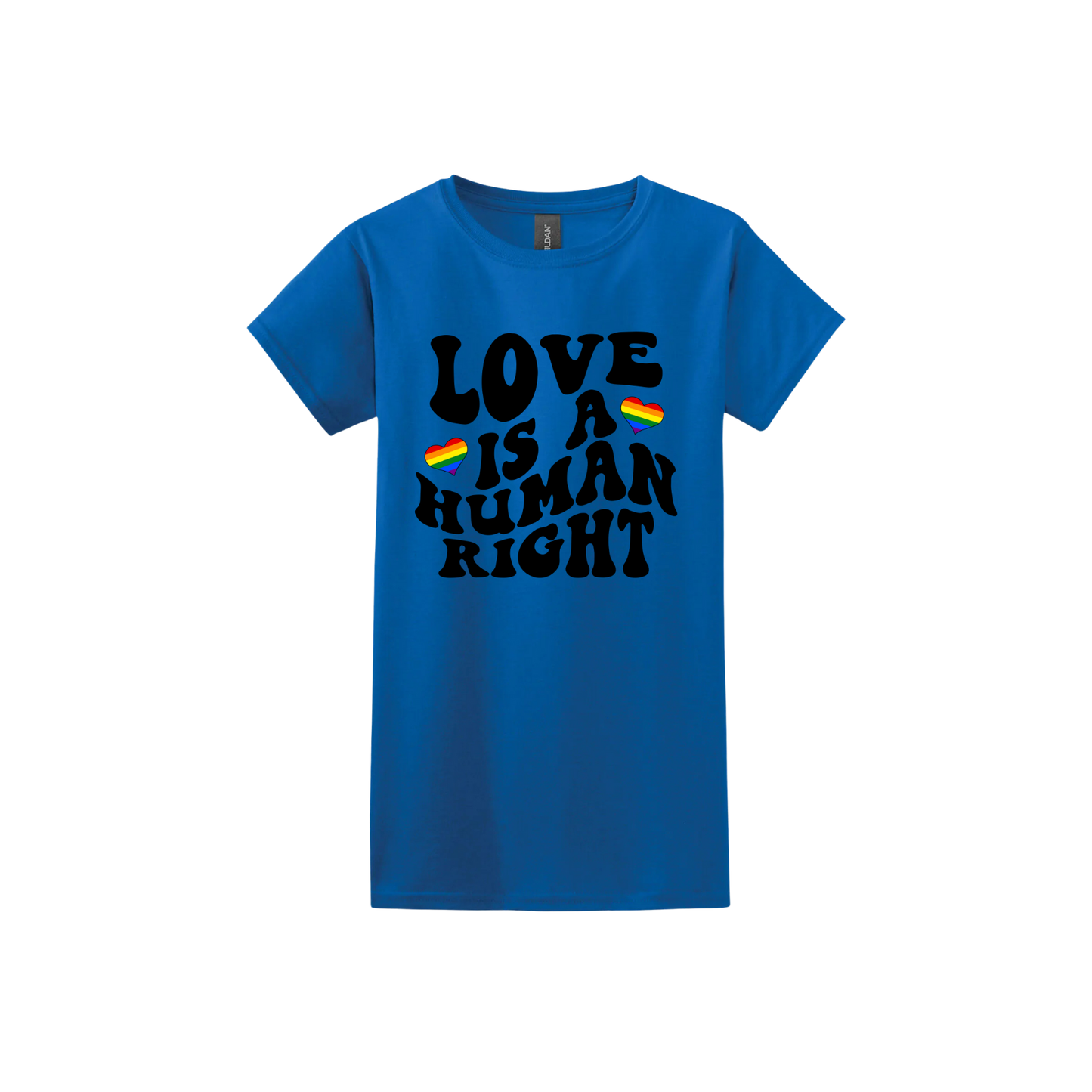 "Love is a Human Right" Women's T-Shirt