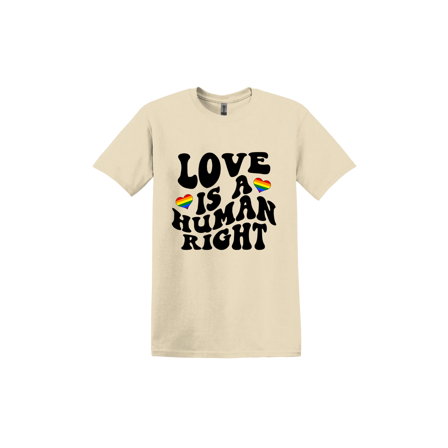 "Love is a Human Right" Unisex T-Shirt