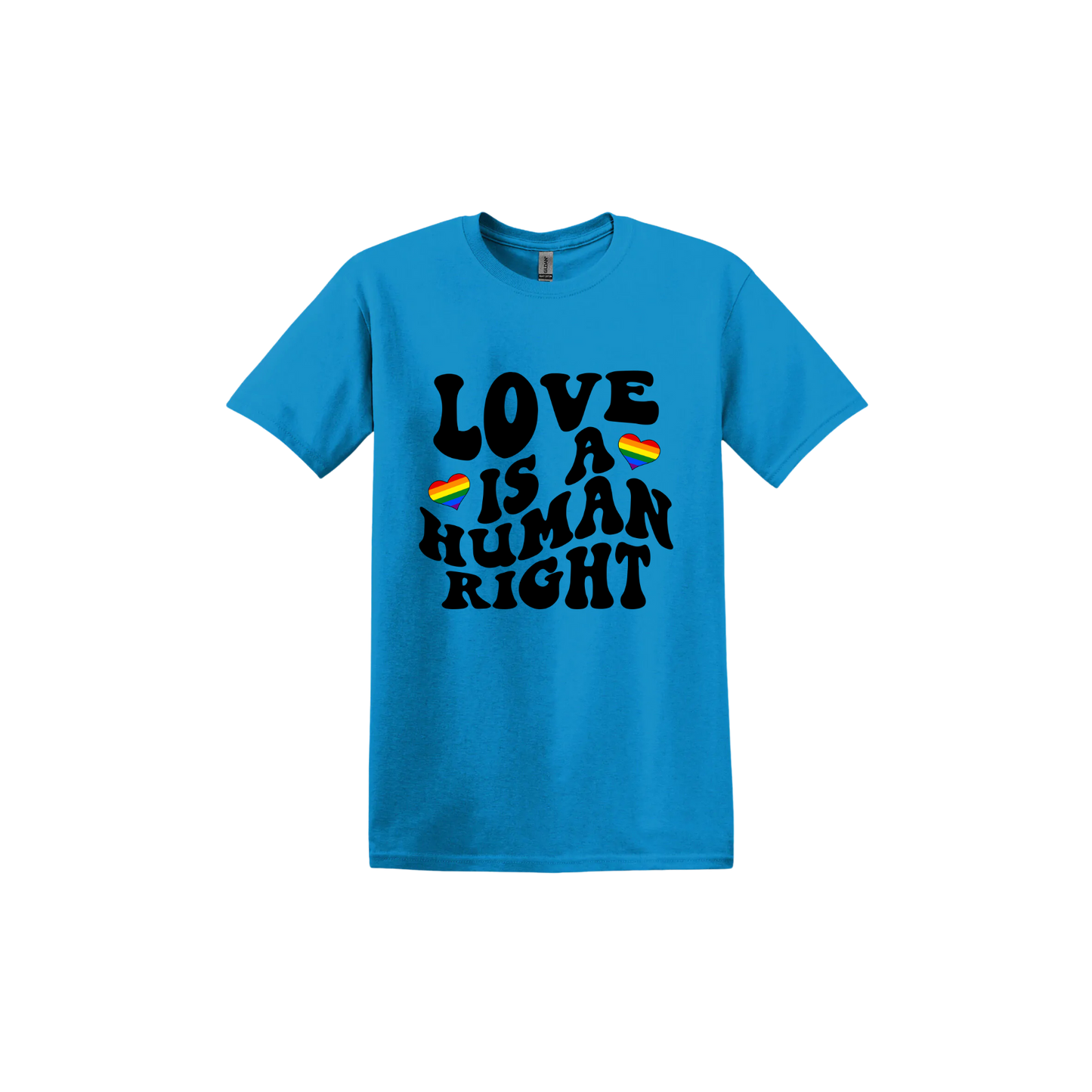 "Love is a Human Right" Unisex T-Shirt