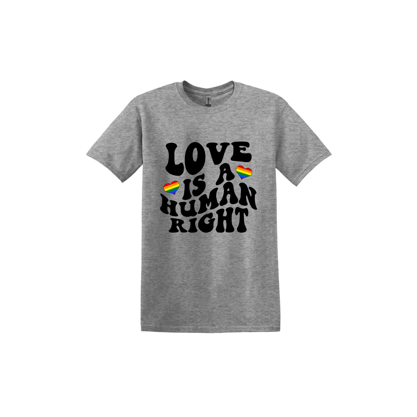 "Love is a Human Right" Unisex T-Shirt