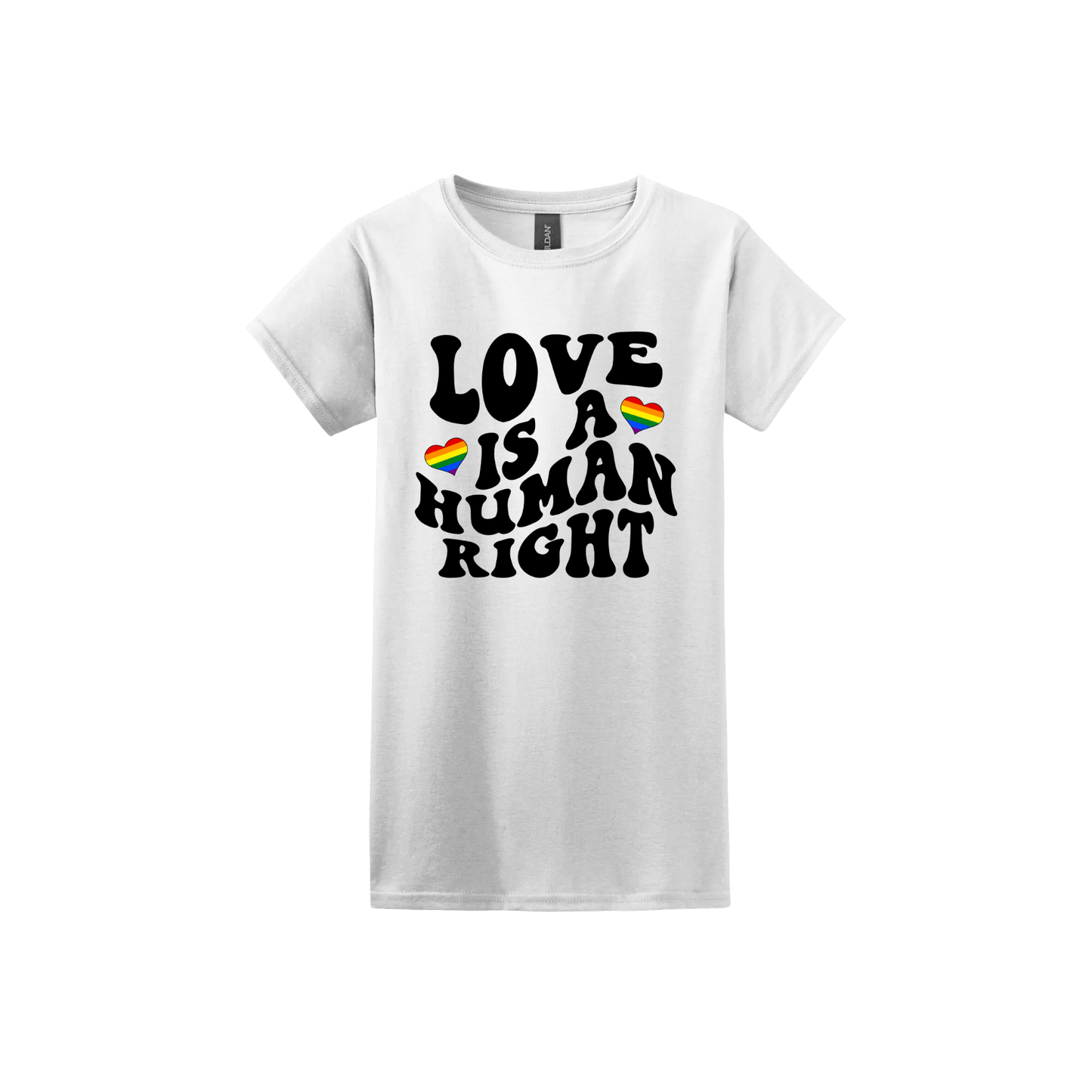 "Love is a Human Right" Women's T-Shirt