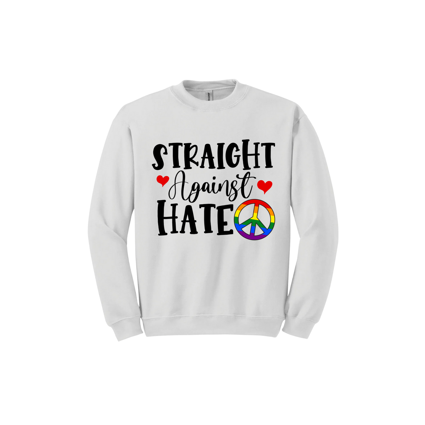 "Straight Against Hate" Unisex Sweatshirt