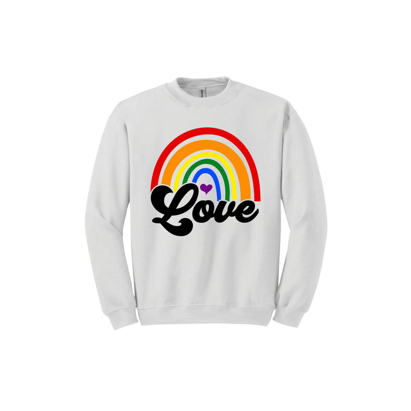 "Love" Pride Unisex Sweatshirt