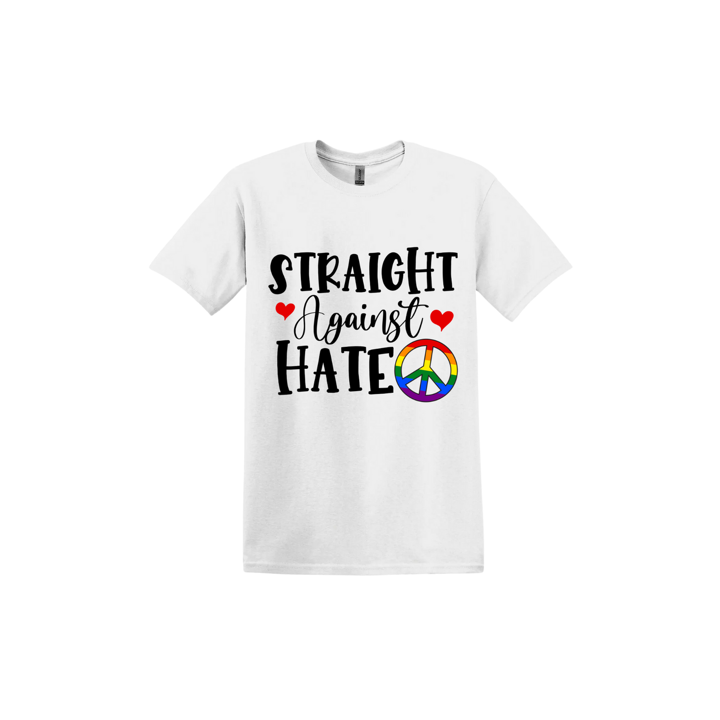 "Straight Against Hate" Unisex T-Shirt