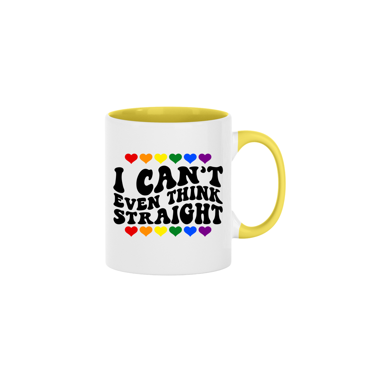 "I Can't Even Think Straight" Pride Mug