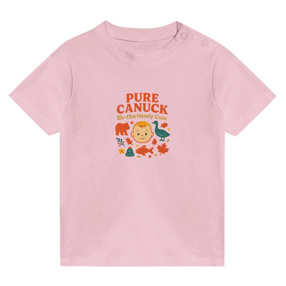 Pure Canuck – “Eh-ffortlessly Cute” Baby Tee