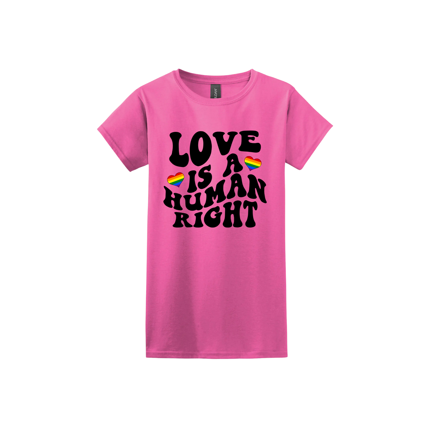 "Love is a Human Right" Women's T-Shirt