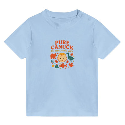 Pure Canuck – “Eh-ffortlessly Cute” Baby Tee