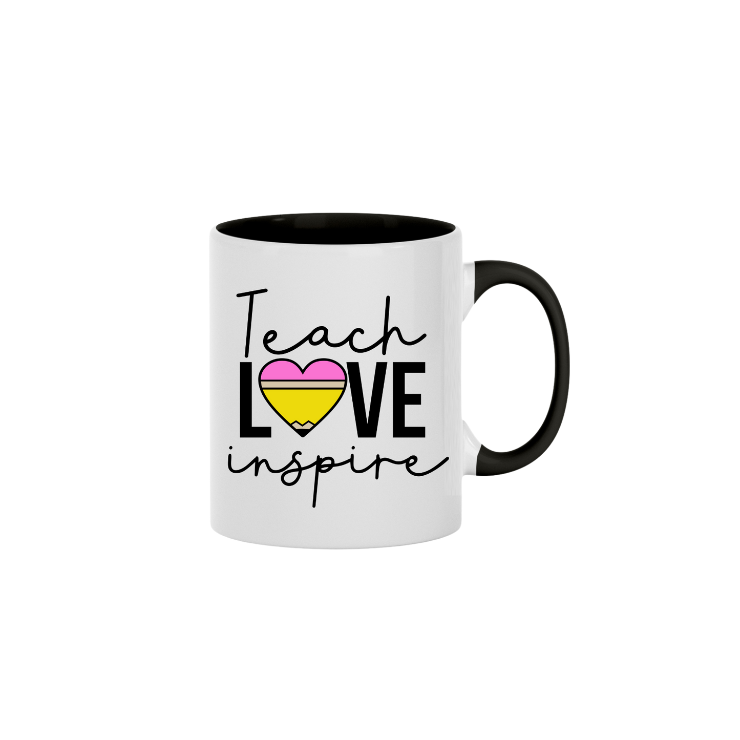 "Teach, Love, Inspire" Mug