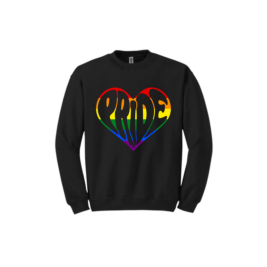 "Pride" Heart Unisex Sweatshirt