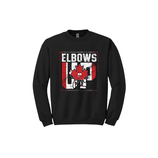 "Elbows Up" Mascot Unisex Sweatshirt