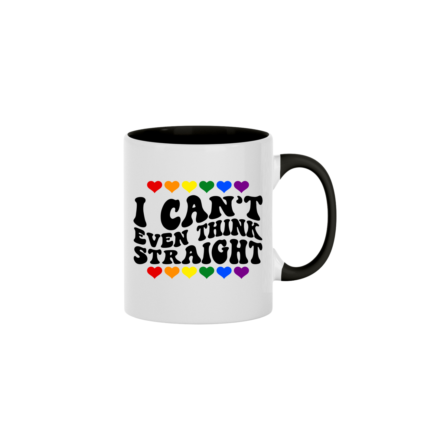 "I Can't Even Think Straight" Pride Mug