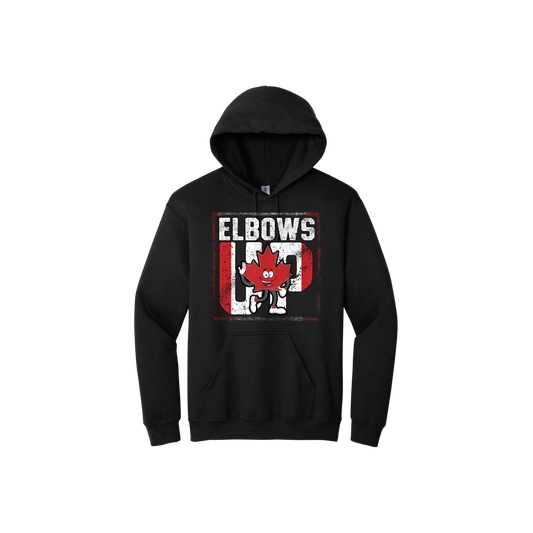 "Elbows Up" Mascot Unisex Hoodie