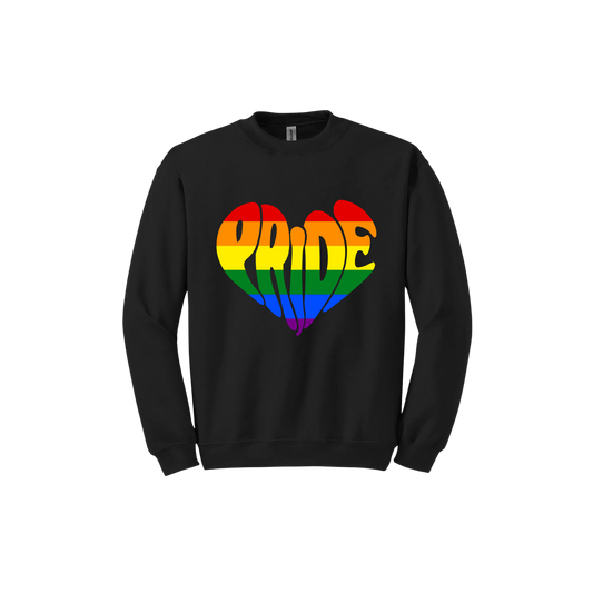 "Pride" Heart Unisex Sweatshirt