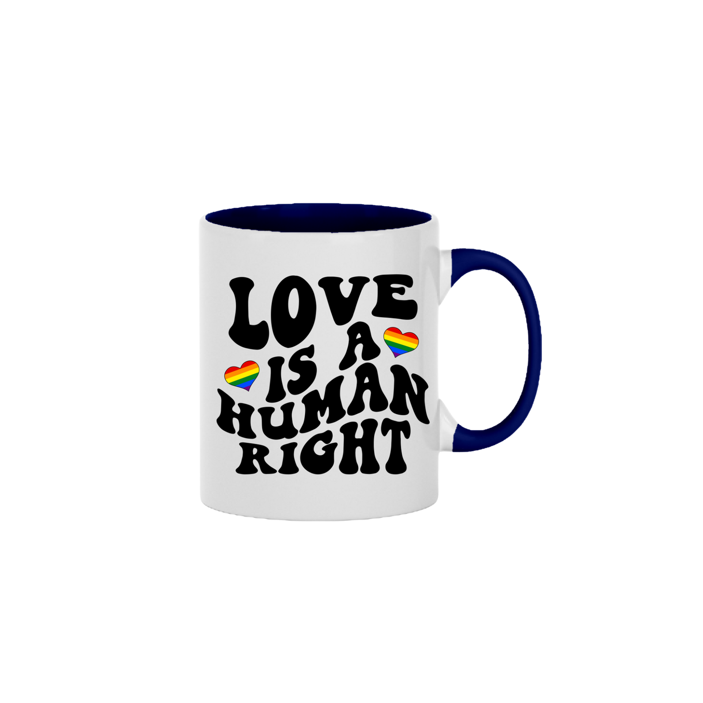 "Love is a Human Right" Mug