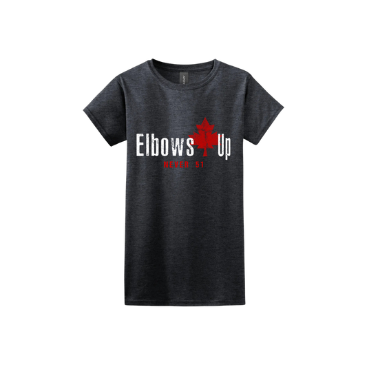 "Elbows Up, Never 51" Women's T-Shirt