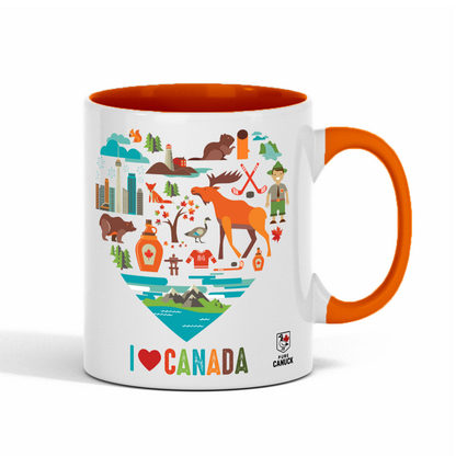 I LOVE CANADA MUG