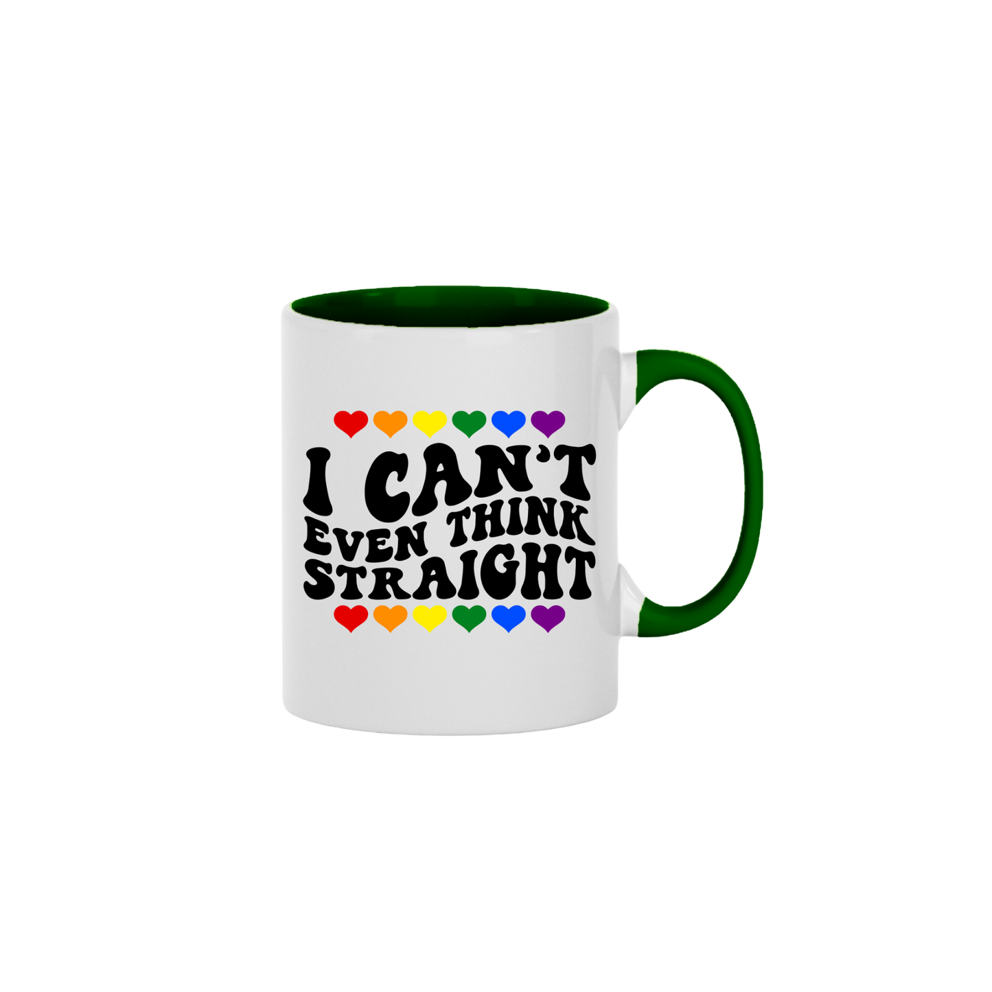 "I Can't Even Think Straight" Pride Mug