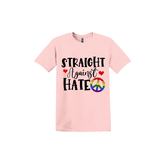 "Straight Against Hate" Unisex T-Shirt