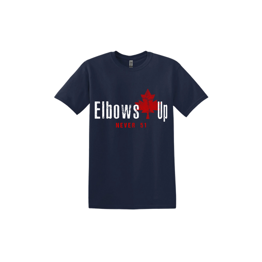 "Elbows Up, Never 51" Unisex T-Shirt