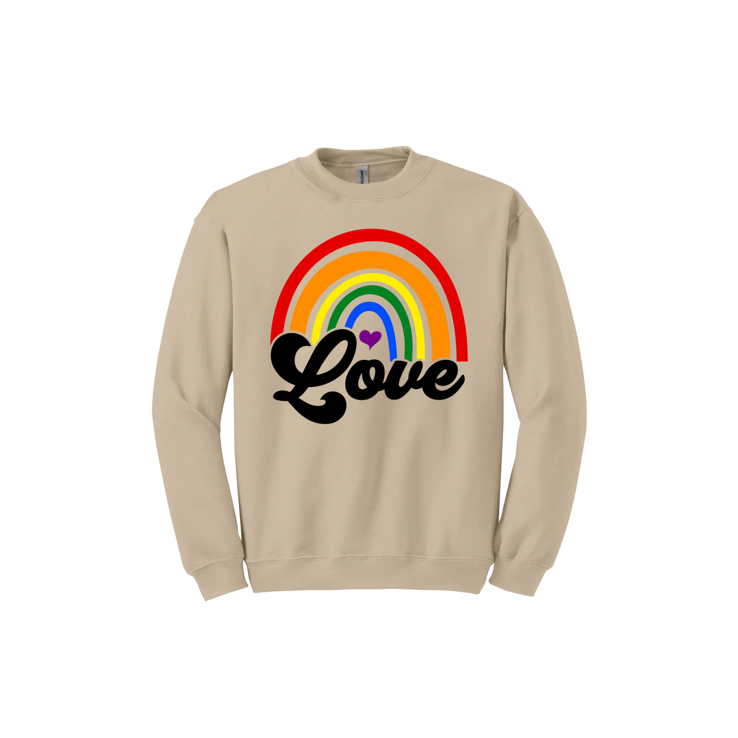 "Love" Pride Unisex Sweatshirt