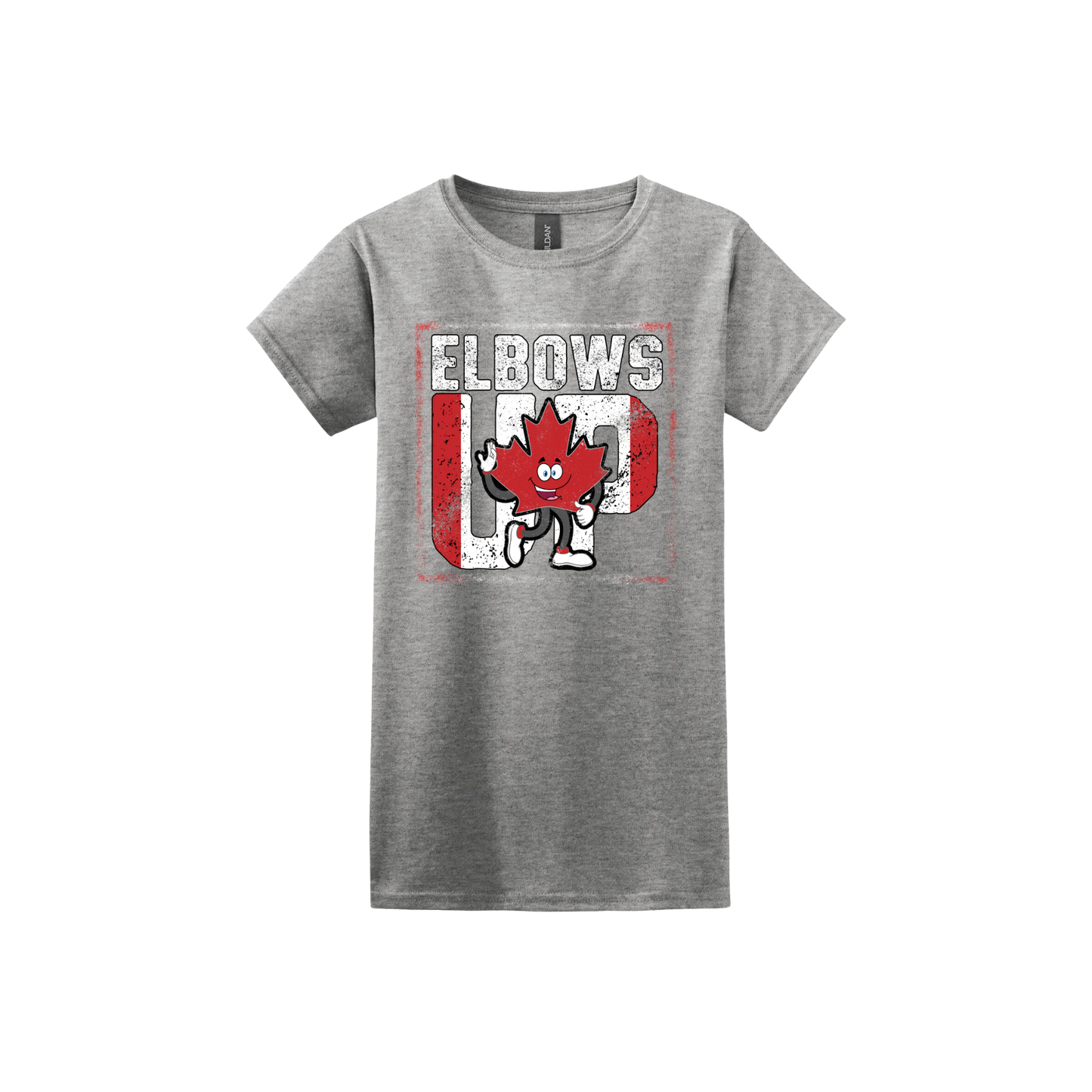 "Elbows Up" Mascot Women's T-Shirt
