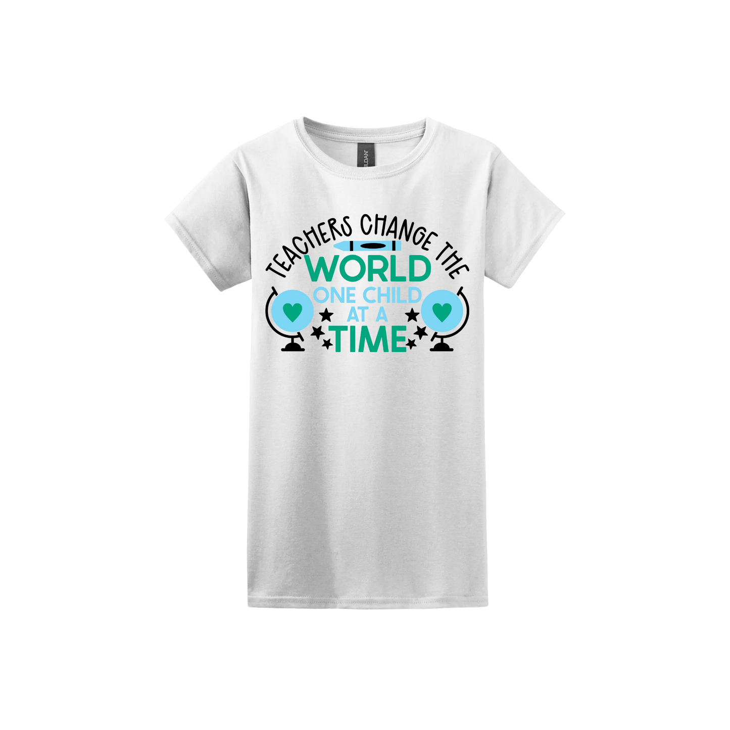 "Teachers Change the World" Women's T-Shirt