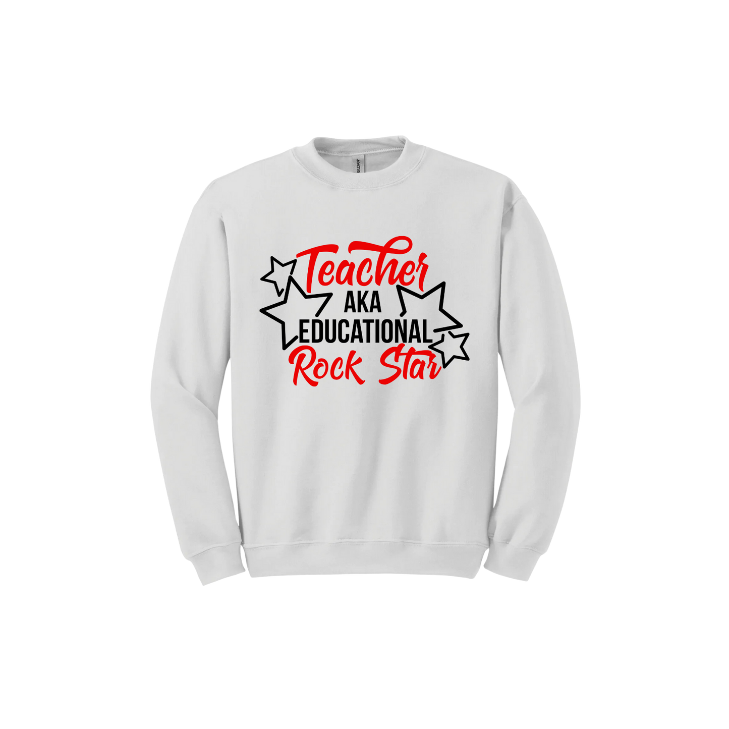 "Rock Star" Teachers Unisex Sweatshirt