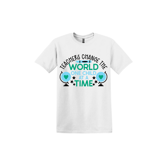 "Teachers Change the World" Unisex T-Shirt