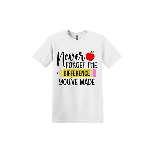 "Never Forget..." Teachers Unisex T-Shirt