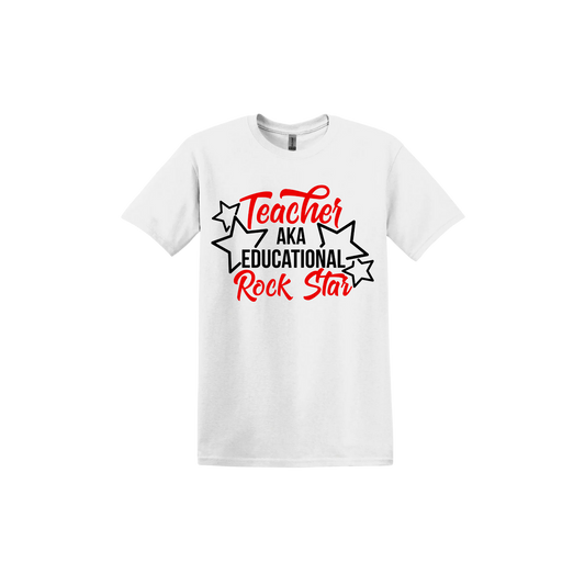 "Rock Star" Teachers Unisex T-Shirt