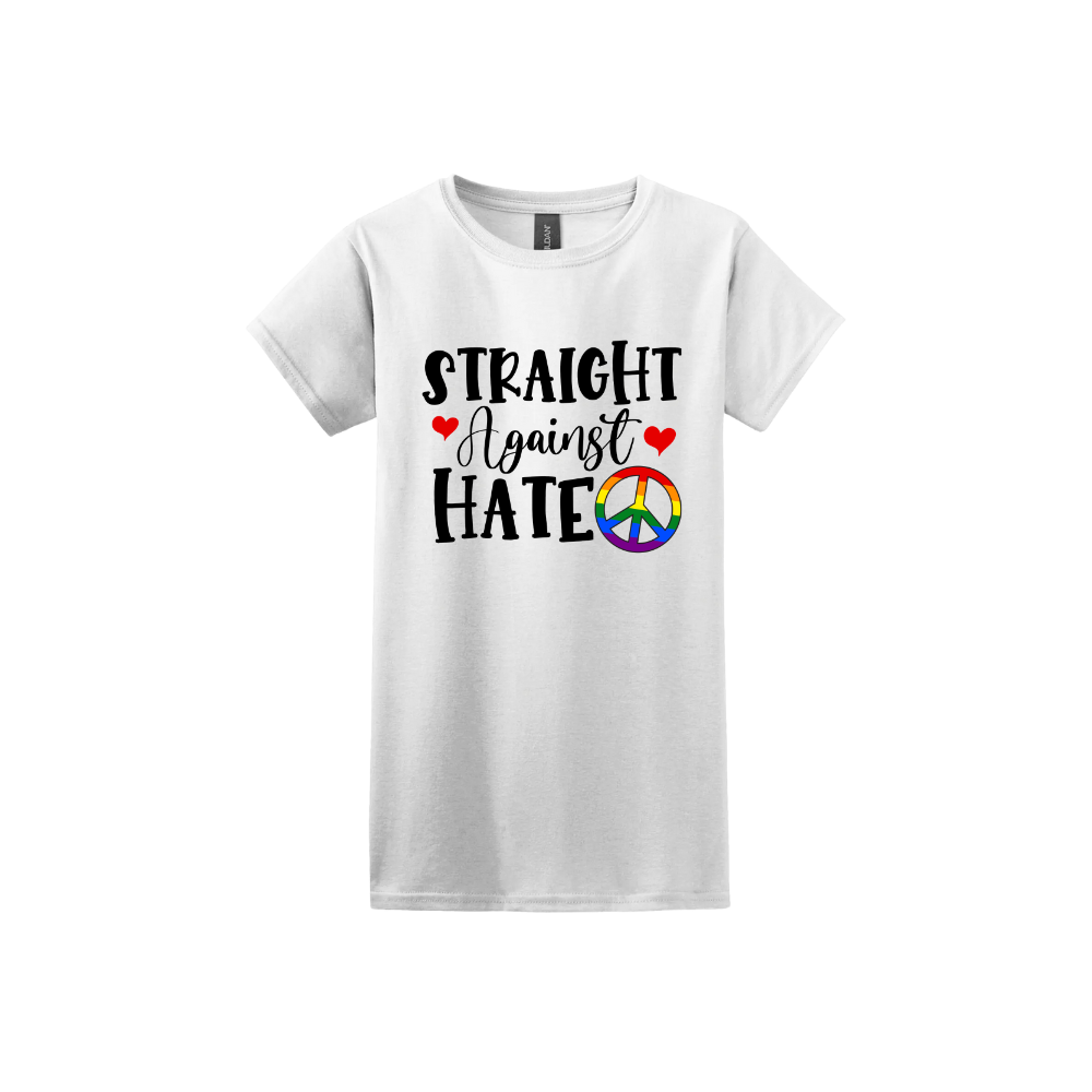 "Straight Against Hate" Women's T-Shirt